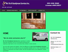 Tablet Screenshot of mrfixitrenovations.net